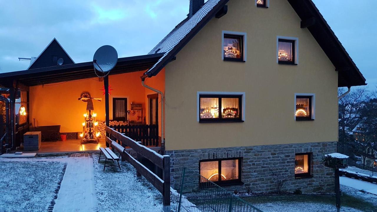 Apartmán Waldhufenidyll Koenigswalde Im Erzgebirge Konigswalde Exteriér fotografie